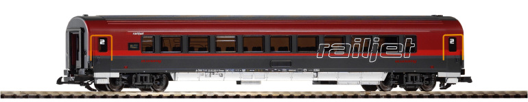 PIKO 37665 - G Personenwagen 2. Klasse Railjet der ÖBB; Ep. VI